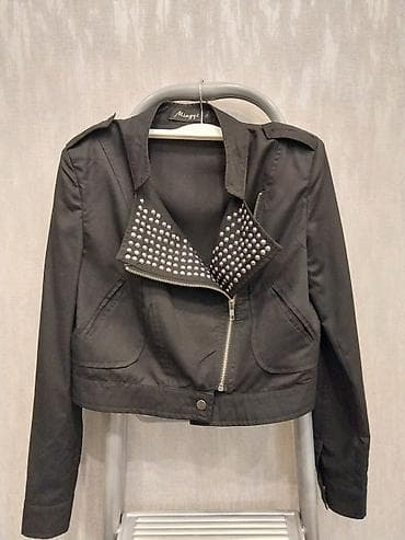 Джинсовая куртка для девочки, 42-44 размер - Классический синий деним