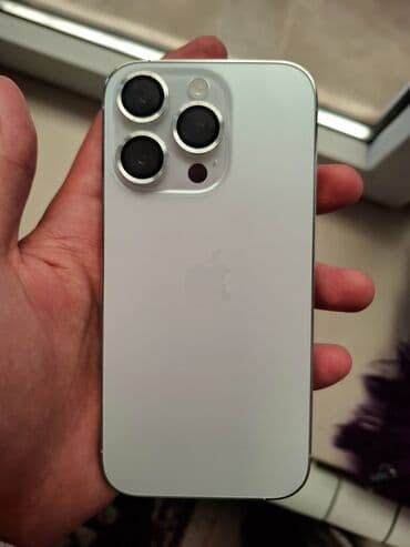 айфон15 про: IPhone 14 Pro, Б/у, 256 ГБ, Серебристый, Коробка, 81 % — 5