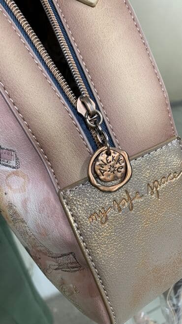 сумка женская большая брендовая: Рюкзак, Материал: Комбинированный материал, Женские, Новый — 4