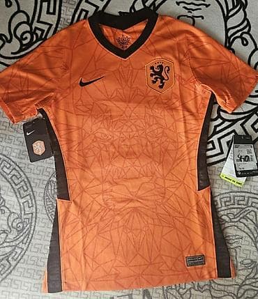 tech flecee nike: Оригинальная женская футболка джерси сборной Нидерландов KNVB — 6
