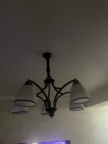 купить золотые серьги с жемчугом: Люстра — 1