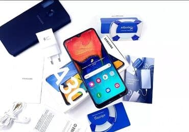 Samsung Galaxy A30s, Б/у, 128 ГБ, цвет - Серый, 2 SIM