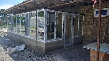Окна на заказ: Панорамное остекление фасада с входной дверью. - Конструкция — 5