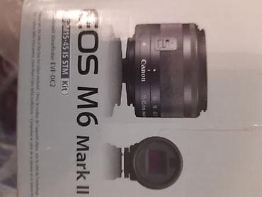 Canon EOS M6 Mark II — беззеркальная камера (EF-M15–45 IS STM Kit)