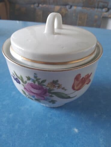 чайно кофейный набор: Продаю кофейный сервиз из 15предметов. Производство--Германия(времён — 4