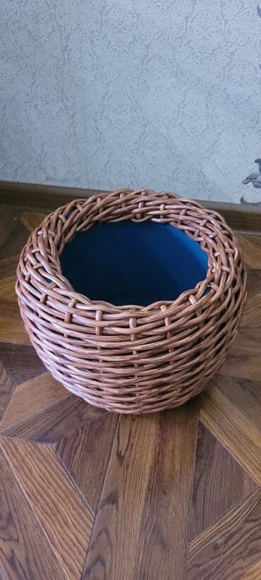 искуственные растения: Кашпо, ратанг, ротанг, гаршок, декор, клумба, ваза, подарок, новый — 2