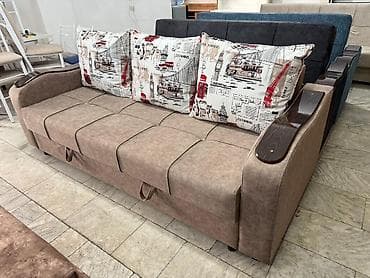 диван трансформер 3 в 1: Прямой диван — 4