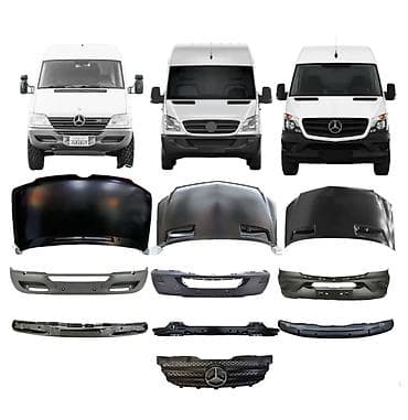 спиринтер бампер: Кузовные запчасти на mercedes sprinter 7,бампера,капоты,крылья и т.Д — 1