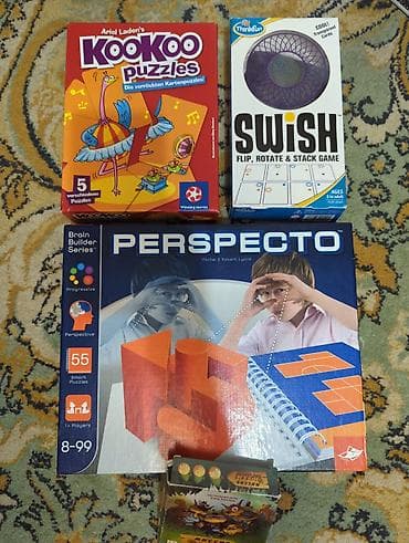 Бесплатно Настольные игры — набор из 4 позиций: 1) KooKoo Puzzles