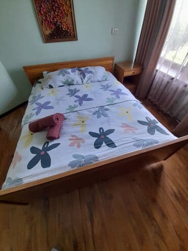 суточные квартиры бишкек филармония: 1 комната, Душевая кабина, Постельное белье, Кондиционер — 1