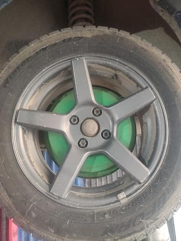 Колеса в сборе 155 / 65 / R 13, Зима, 1 шт, Легковые, Литые, отверстий - 4