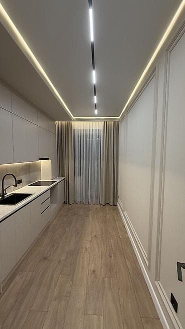 Батирлер: 2 бөлмө, 86 м², Элитка, 9 кабат, Дизайнердик ремонт — 1