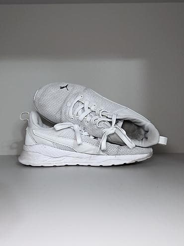 nike react: Мужские кроссовки, 43, Puma, Б/у, цвет - Белый, Платная доставка, Самовывоз — 1