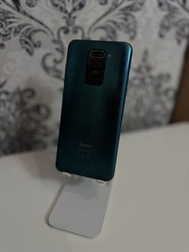 буфер в авто: Redmi, Redmi Note 9, Б/у, 64 ГБ, цвет - Зеленый, 2 SIM — 1