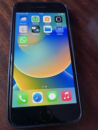 самсунг а21 с: IPhone 8, Б/у, 64 ГБ, Черный, Чехол — 1