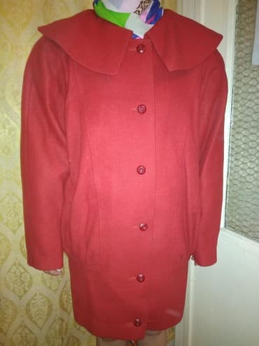 плащи от дождя: Пальто, Классика, Осень-весна, Драп, Короткая модель, Однобортная модель, XL — 2