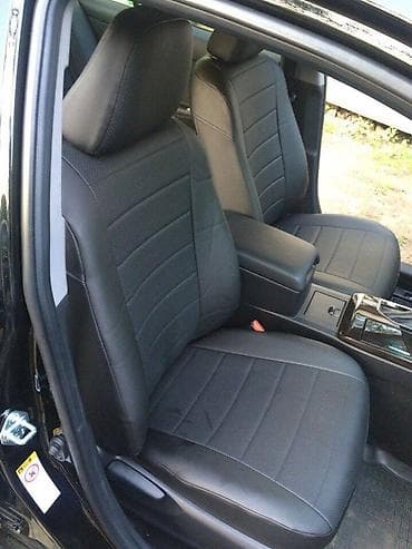 Транспорт: Авточехол на машину чехлы кожаные полностью одеваются гарантия 1 год — 3