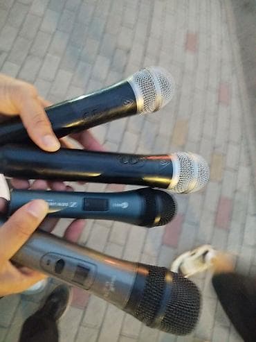 МИКРОФОНЫ 4 ШТ — СРОЧНО ПРОДАЮ Продаю комплект микрофонов: 2 ×