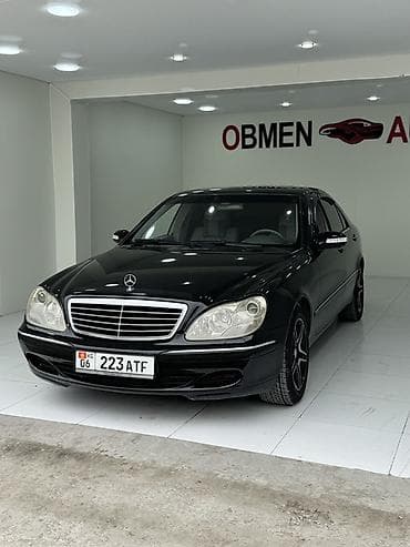 Транспорт: Mercedes-Benz S-Class: 2004 г., 3.5 л, Автомат, Бензин, Седан — 1