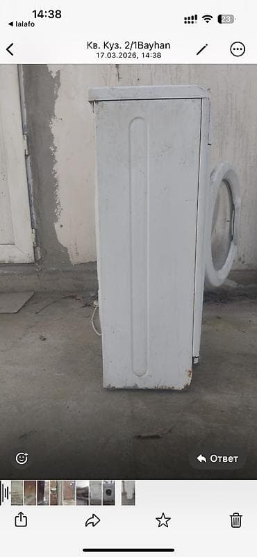 Жылытуу приборлору: Продаю 2 стиралки Один 3,5 литр в районе жибек жолу правда Второй 5 — 1