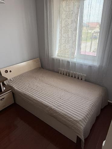 спальный гарнитур бу бишкек: Спальный гарнитур, Б/у, Двуспальная кровать, Шкаф, Комод, Кыргызстан, МДФ, Самовывоз, Платная доставка, цвет - Серый — 6