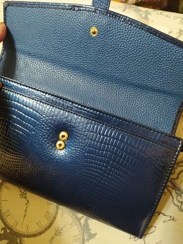 сумка для документов: Продаю шикарный кожаный клатч -кошелек-сумочка,шикарный — 10