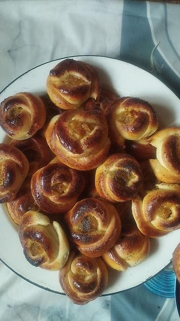 кейк попсы: Домашняя выпечка на заказ - Сочни/пирожки с сахарной пудрой: нежное — 4