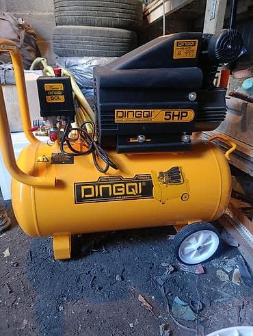 Компрессоры: Компрессор Для покраски, Электрический, Поршневой — 2