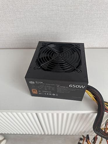 блоки питания lc power: Блок питания, Б/у, Cooler Master, 650 Вт, 80 Plus, 650 Вт — 2