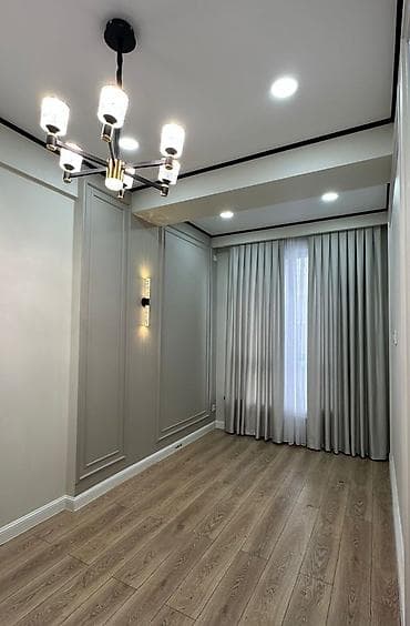 Недвижимость: 2 комнаты, 59 м², Асанбай мкр Элитка, 11 этаж, Евроремонт — 4