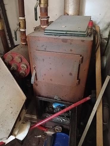 Твердотопливный котёл Для дома, Тип управления: Механический