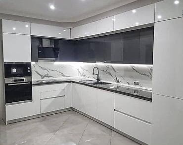 расцветки кухонной мебели: Кухонные гарнитуры в современном минималистичном стиле. - Планировки — 2