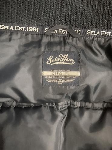 Көйнөктөр: Мужская утеплённая куртка SelaWear - Цвет: тёмно‑синий/чёрный - — 5