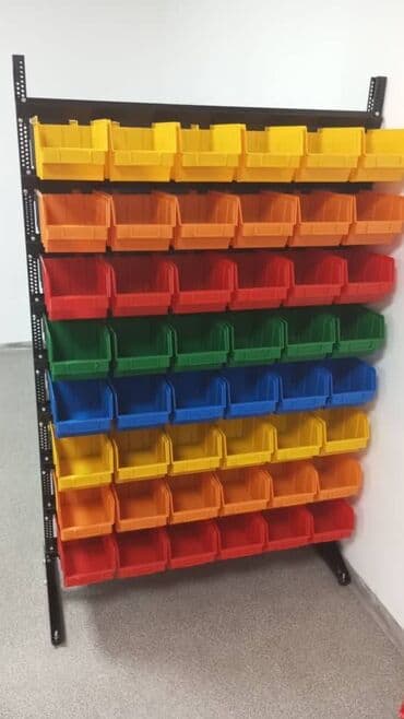 урны для пластика: Стеллаж с пластиковыми ящиками 1502-0/0/8 CH-Kombo - предназначен для — 2