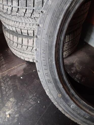 шины на хово в бишкеке: Шины 235 / 45 / R 18, Зима, Б/у, Комплект, Легковые, Китай, Sailun — 2