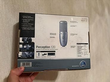 Настольные ПК и комплектующие: Студийный/сценический микрофон AKG Perception 120 (НОВЫЙ) - Тип — 6