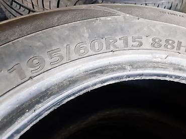90: Шины 195 / 60 / R 15, Лето, Б/у, Комплект, Корея, Kumho — 6