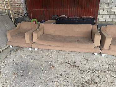 Все для дома и сада: Комплект мягкой мебели, цвет - Коричневый — 2