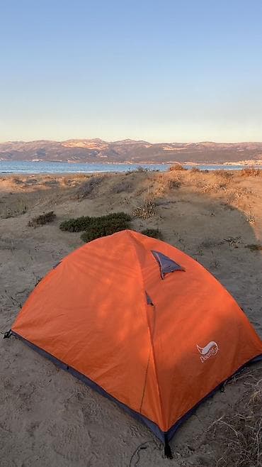 Спорт и отдых: Палатка Desert Fox, компактная и лёгкая туристическая модель для 1–2 — 2