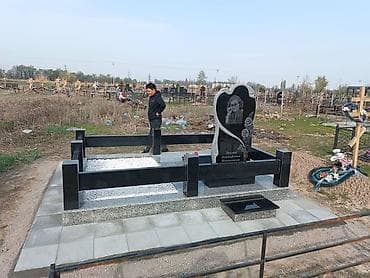 овальный: Изготовление памятников, Изготовление оградок, Изготовление крестов | Гранит, Металл, Мрамор | Установка, Оформление — 2