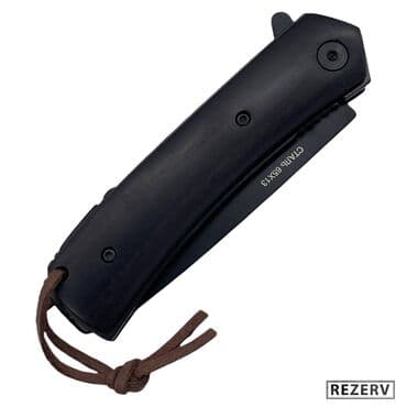 купить охотничий нож: Складной нож Крот от Витязь сталь 65х13 черный Охота и рыбалка! — 8