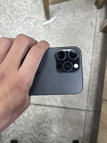 Техника и электроника: IPhone 16 Pro Max, Б/у, 256 ГБ, Black Titanium, 91 % — 4