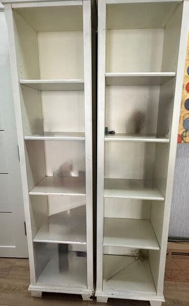 шкафчик для книг: Книжная полка, Б/у, Дерево, Напольная — 1