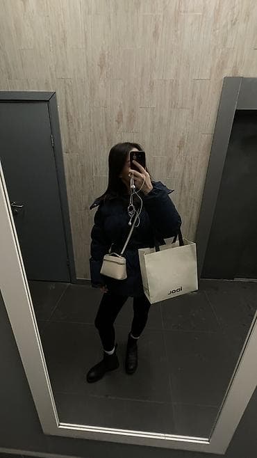 side by side: Пуховик, Короткая модель, Корея, Стеганый, M — 3