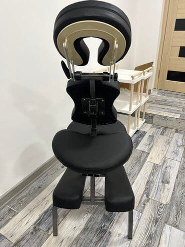Медициналык эмерек: Профессиональный массажный стул Эргономичный и мобильный массажный — 3