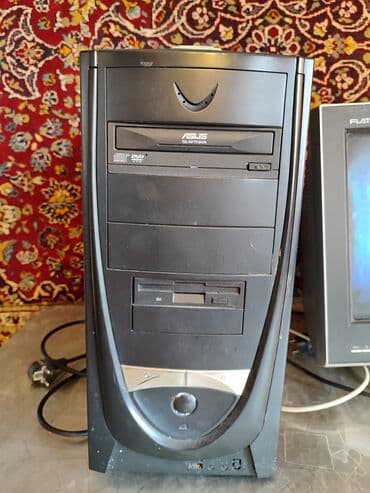 офисные пк: Компьютер, ядер - 2, ОЗУ 1 ГБ, Для несложных задач, Б/у, Intel Pentium — 3