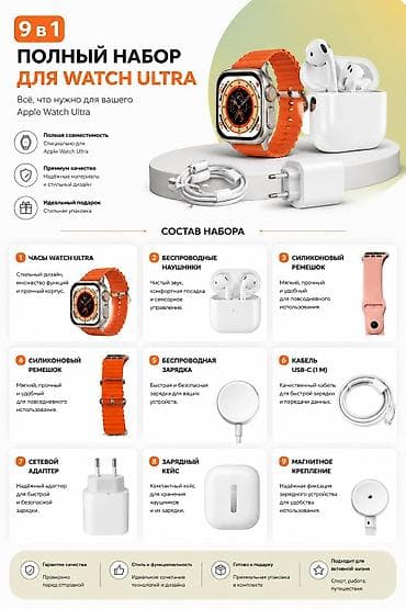 Башка аксессуарлар: Набор X9 Unique Combination — универсальный комплект аксессуаров для — 8