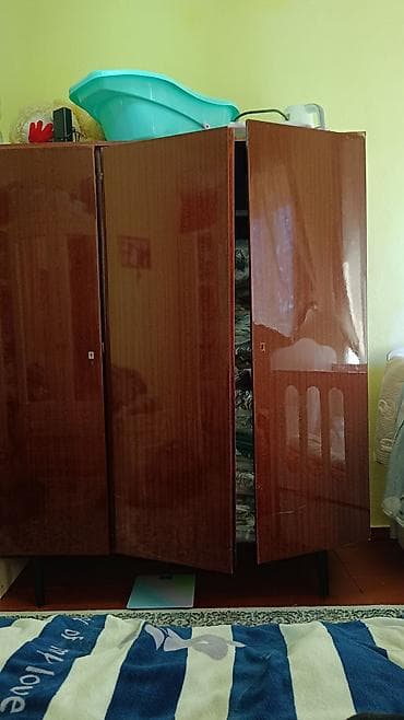 стул швейный: Шифоньер, шкаф для одежды, Прямой, Другой материал — 2