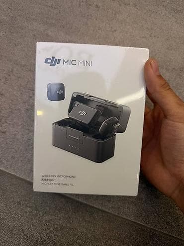 DJI Mic Mini — компактная беспроводная микрофонная система для записи