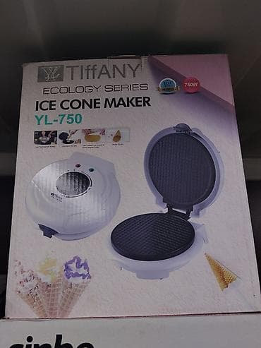 Вафельница для рожков Tiffany Ecology Series YL-750 - Модель: YL-750 lalafo.kg да Вафельница для рожков Tiffany Ecology Series YL-750 - Модель: YL-750